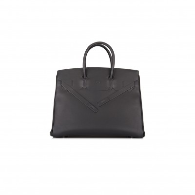 HERMÈS MASTER BIRKIN 35 SHADOW BLACK OF SWIFT LEATHER (35*25*18cm)